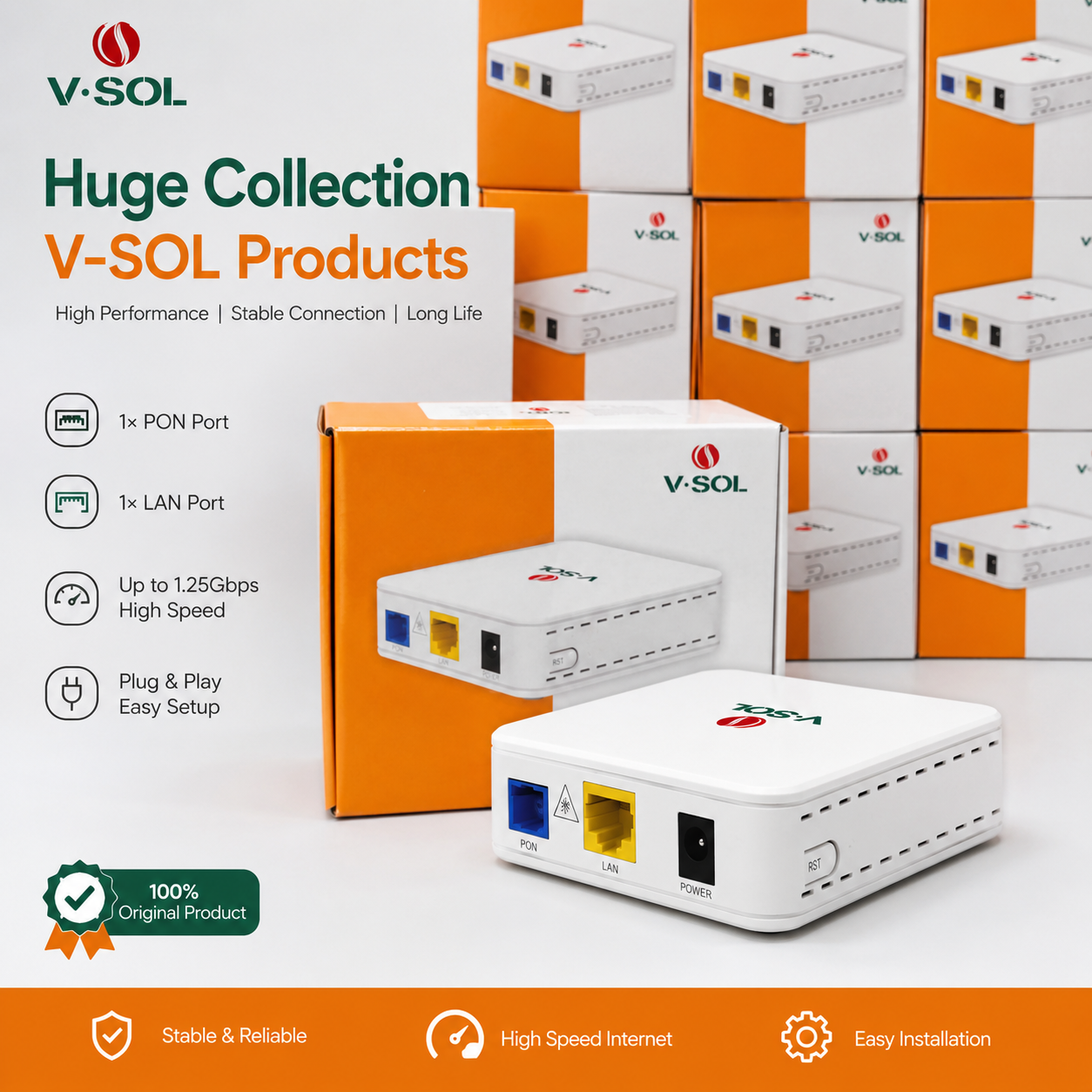 V-SOL V2801SG 1GE XPON ONU
